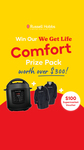 Win a 11-in-1 Digital Multicooker + 2x Hoodie Blankets + $100 Woolworths Gift Card from Russel Hobbs