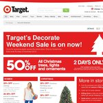 Spend over $100 in Store & Receive a $10 Voucher + Weekend Sale @ Target.offer Ends 5 Dec