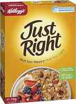 [Backorder] Kellogg's Just Right 740g $5.00 ($4.50 S&S Expired) + Delivery ($0 with Prime/ $59 Spend) @ Amazon AU