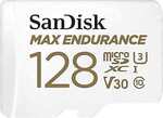 SanDisk 128GB Max Endurance MicroSDHC Memory Card $34.46 + Delivery ($0 with Prime/ $59 Spend) @ via Amazon US Vs AU