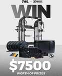 Win an Xpeed Quantum X3 All-in-One Trainer + Professional Bar + Bumper Plate Bundle + Ice Bath + More ($7,500) from TWL + Xpeed