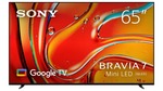 Sony 65" Bravia 7 4K HDR Mini LED TV $2495 & $249.50 Back as Gift Card + Del ($0 to Local Area/ C&C/ In-Store) @ Harvey Norman