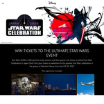 Win 1 of 3 7 Day Trips to Star Wars Celebration Japan Worth $13,490 from Disney Australia