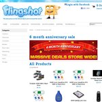Flingshot 6 Month Anniversary Sale - $9 Verbatim USB 3, Fitbit Zip - $65