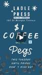 [WA] $1 Coffee at Ladle + Press (First 500 Claims Daily) @ Pegs App