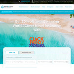 20% off Travel Insurance @ World2Cover