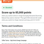 Origin Everyday Rewards Variable Energy Plans: New Customer EDR Points after Staying 30 Days - Electricity 40k, Gas 20k @ Origin