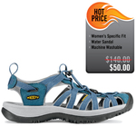 KEEN Whisper for Women for $50 (Online Only) Shipping $9.90 (Free Shipping > $100)