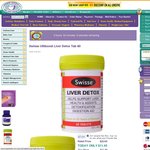HALF PRICE - Swisse Liver Detox $11.45 - Pick up or Delivery