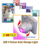 1PC 4-Changing Colour Night Light with Swivel Head $6.98 Delivered