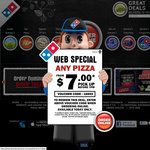 Domino's: $7 Pizza before 7 PM (Traditional, Chef's Best and Value Range)
