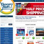 Grocery Run - Half Price Shipping (Today Only)
