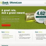 $1000 Gift Card by Applying (& Approved) for a UHomeLoan from Ubank before 30/11
