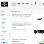 Yamaha RX-V775 for $836.10 + Free Delivery at Rio Sound and Vision