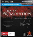 PS3 Deadly Premonition Directors Cut $20 ($15 + $5 Delivery) @ BigW