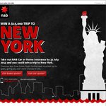 Win a Trip to New York or $1000 Flight Centre Vouchers from NAB