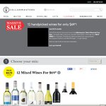 Cellarmasters: 12x Handpicked Wines for $69