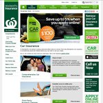 Woolworths Car Insurance - $100 Wish Gift Card with Policy Purchase