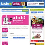 Win a Kenwood Kmix Food Processor from Taste