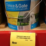 Dulux Fence & Gate Paint (4litres) - $29.90 Was $49.00, Castle Hill (NSW) Bunnings