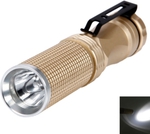 512 CREE 3W 180LM Golden Cree Flashlight AU $3.46 Delivered from TMART