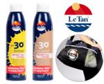 2 x Le Tan SPF30+ Spray & Sports Bag $9.95+ $6.95 Shipping COTD Subscriber Only Special