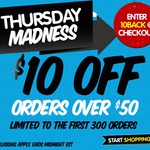 Dick Smith $10 off Orders over $50 (First 300) 10BACK