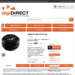 Fujifilm XF 18mm f/2.0 R Lens $115+Post ($315 Before Cashback) @ digiDIRECT