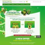 Woolworths Online: Share $15 OFF When You Spend $150 or Save Get 5% OFF Now AND Claim $15 OFF