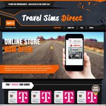 66% OFF USA T-Mobile SIM Card w/ Unlimited 4G Data $40 @ Travel SIMS Direct