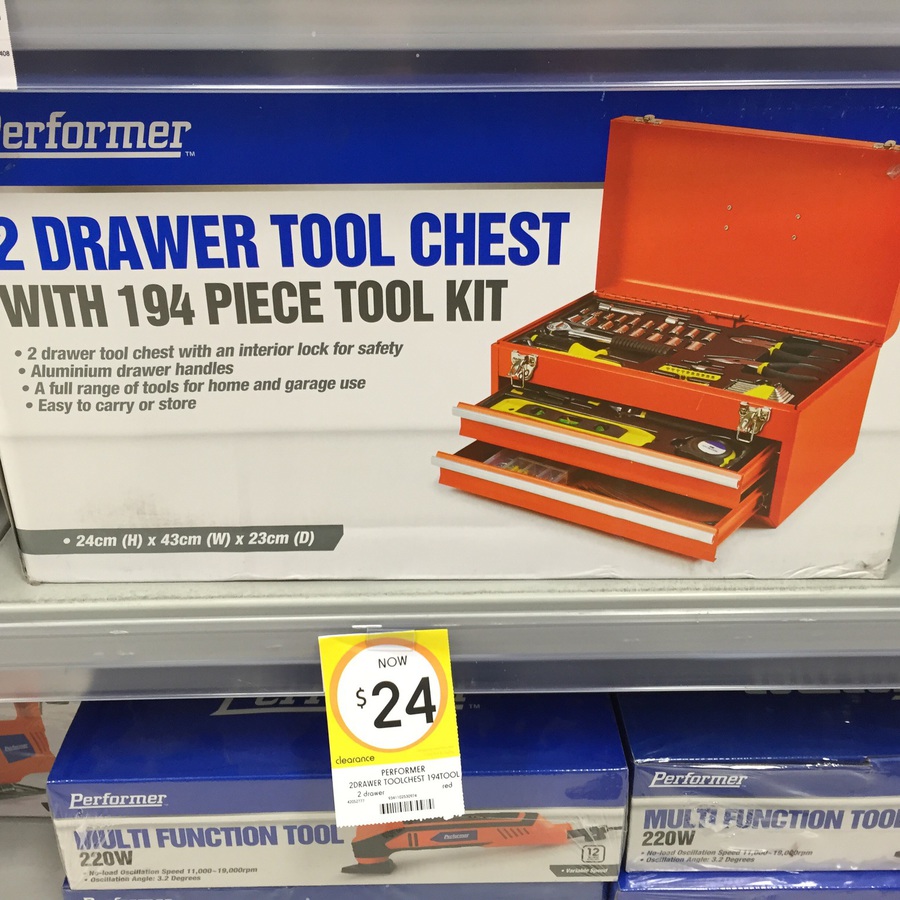 Kmart drill set hot sale