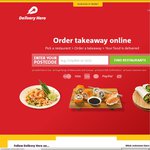 Delivery Hero: 10% off First Order Placed through Its App