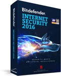Free Bitdefender Internet Security 2016 (6 Month Licence)