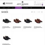 Jeff Banks Leather Dress Shoes - 2 for $200 Delivered (RRP $159.95ea)