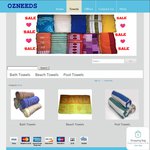 16% off Storewide + Free Shipping @ Ozneeds.com.au (Bath & Beach Towels)