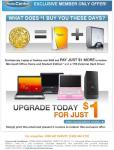 Harvey Norman - $1 MS Office Home/Student Edition + 1TB External HDD with PC purchase over $499