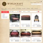 10% off a Wide Range of Hardwood Seating - World Craft Industries