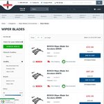 Bosch Wiper Blades Aerotwin from $22.46 Each + $7 Shipping @ Sparesbox.com.au