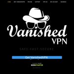 VanishedVPN 50% off Subscriptions