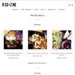 15% off Gourmet Lunches from Ross and Zane, 1st Week (Delivered to Sydney Office Addresses)
