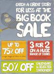 Angus & Robertson up to 75% off books, 3 for 2 deals and 50% off calenders