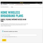 Optus 200GB Home Wireless Broadband - $80/Month on 24 Month Plan