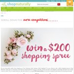 Win a $200 Gift Card from Shop Naturally