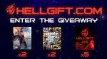 Win Battlefield 1 [X2], Grand Theft Auto [X2], Hellgift $20 Voucher [X5] from HellGift