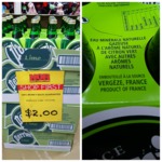 Perrier Lime Mineral Water Glass 4 X 330ml $2 @ NQR (VIC)