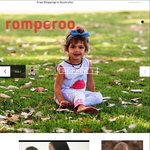 20% off All Baby Rompers and Onesies + Free Shipping Australia Wide @ Romperoo