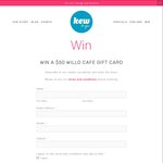 Win a $50 Willo Cafe gift card from Kew For You