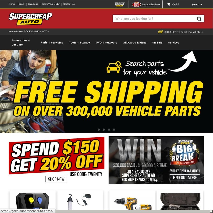 15% off All Items at Selected Automotive Sellers (Min Spend $50) @  -  OzBargain