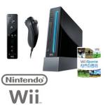 Wii Black Console + Wii Sports $233.00 Inc Postage
