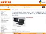 SOLD OUT!$999Delivered Sony VAIO VPCEB26FGB 15.5" 1920x1080 1G HD5650 4G Ram 500g HDD+1TB hp hdd